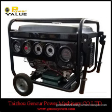 Home generator, 6kva generator 15 hp double 7.5hp generator set for sale